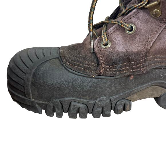 Rocky Jasper Trac Leather Brown Mens Lace Up Work Boots 200 Gr Thinsulate sz 8 - Picture 5 of 16